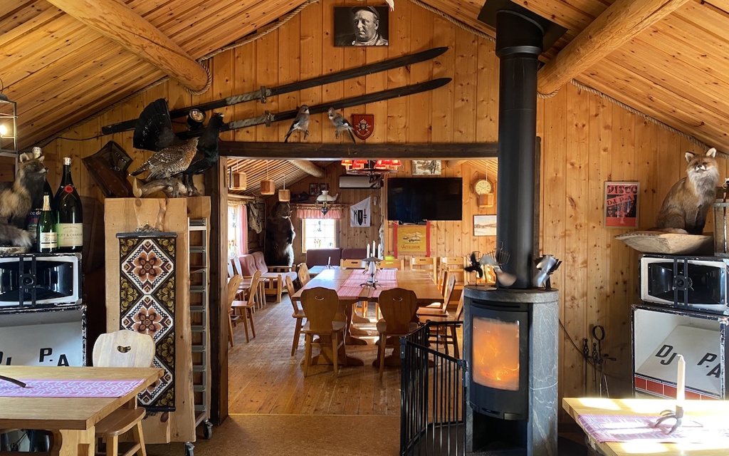 Café Tännfatet i Tänndalsvallen.