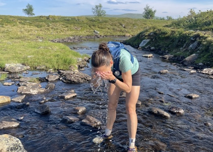 Fjällöpning svalkande