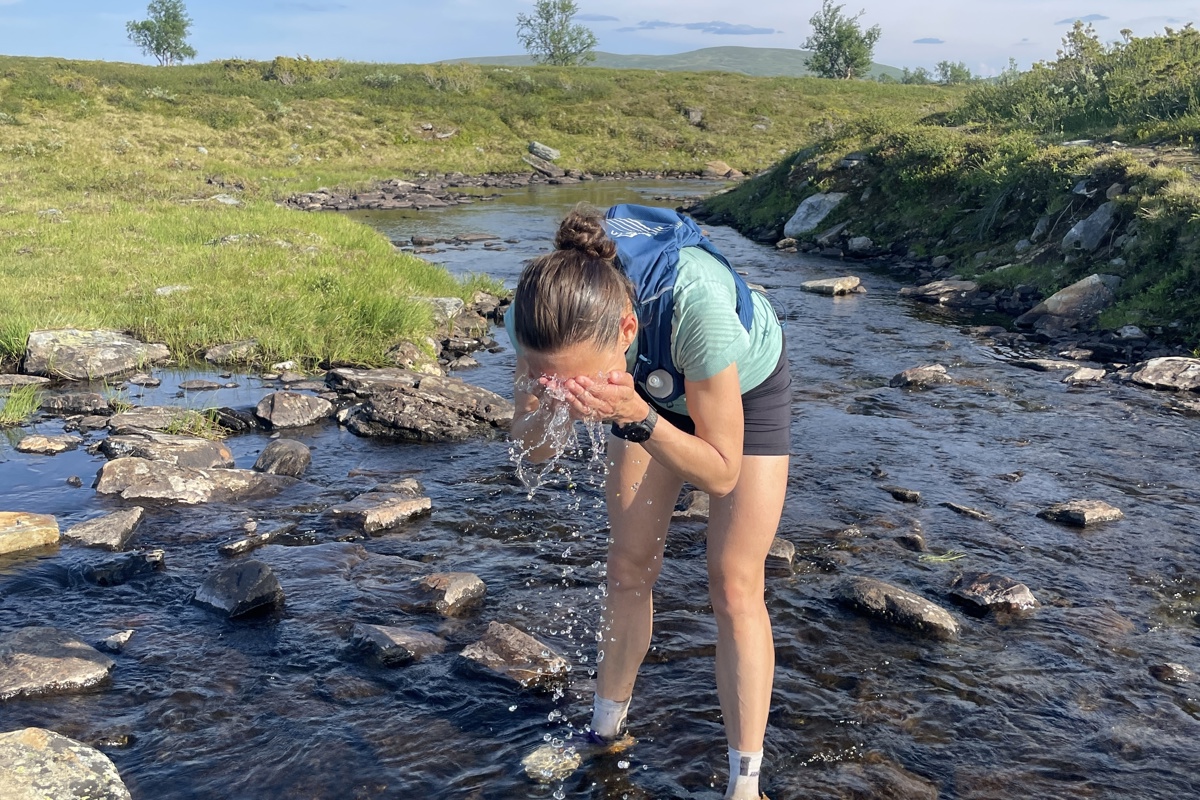 Fjällöpning svalkande